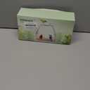 Window Bird Feeder with Non-Marking Self-Adhesive Hooks, Clear and Transparent, Outdoor Wild Bird Watching Gift, Garden Decor (with Large Window)