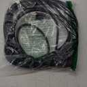 16/3 25 FT Outdoor Extension Cord Waterproof, Weatherproof & Flame Retardant Black 3 Prong Power Cord Outside for Lawn & Garden, 13 Amps 1625 Watts 125 VAC 16AWG SJTW, ETL Listed