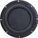 6.5"/8" Loudspeaker Subwoofer Diaphragm, Woofer Radiator Bass Passive Horn Replacement Part for Speaker Repair, Rubber & Iron Construction (8 inches)