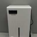 Dehumidifier for Home, 95 OZ Water Tank, (1000 sq.ft) Dehumidifiers for Bathroom Bedroom Basement RV with Drain Hose, Auto Shut Off White