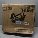 Scott 1000 Trusted Clean Toilet Paper, 32 Rolls, Septic-Safe, 1-Ply Toilet Tissue