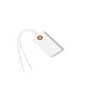 SmartSign (Pack of 1000) 2.75 x 1.375 inch White Blank Tyvek Shipping Tags with Wire, Size #1, 8 mil Thick Tyvek