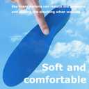 Shoe Insole for Airtag, Shoe Insert for Kids and Adults, Comfortable Footwear Mount (Blue, Foot:4.7-5.3IN/Insole:5.3-5.9IN/5C-7C)