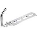 Geetery 1 Pcs Exhaust Hangers Muffler Hanger Swivel Tail Pipe Universal Exhaust Tailpipe Hanger Heavy Duty Tailpipe Muffler Bracket Flexible Swivel (Emhg005 Style,Silver)