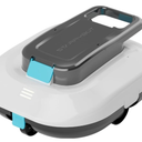 STARRYBOT Cordless Robotic Pool Cleaner with Dual high-Efficiency Motors Delivers Strong Suction, Smart Self-Parking,Smart LED Indicator,Pool Vacuum for Above-Ground Flat Pool up to 900 Sq.ft(White)