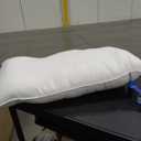 Bedsure Hotel Pillows King Size, Set of 2 - Luxury Bed Pillows for Sleeping, Decoration Strip Diamond Design Cover, Fluffy Original Down Alternative Filling for Side, Back or Stomach Sleepers (Grey)