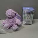 SuzziPals Heatable & Coolable Purple Bunny Stuffed Animal Heating Pad for Soothing & Relaxation, Lavender Purple Bunny Plush for Discomfort, Rabbit Stuffed Animals for Kids, Easter Bunny Plushies Gift