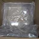 Geelin 1 Pcs Tissue Box Holder Wall Mount Acrylic Dispenses Tissue Box Shelf Gloves Wipes Paper Napkins Organizer Upward or Downward for Kitchen Bathroom Office Rv (Clear)