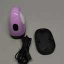Mini Heat Press Machine, Mini Heat Transfer Iron, 3 Settings Levels & Visible Temp, Portable Press Easy for Crafts, T-Shirt, Hats, Shoes, Bags, Cap and Small Vinyl Projects (Purple)