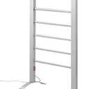 Pursonic TW300 6-Bar Freestanding or Wall Mountable Towel Warmer,Silver