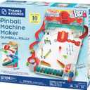Thames & Kosmos Pinball Machine Maker STEM Experiment Kit Toy of the Year Finalist, Gumball Rally l Explore Physics, Force, Motion, Gravity, Simple Machines