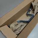 BUCKLOS Mountain Bike Handlebars 25.4mm - 120/160mm Rise MTB Aluminum Alloy Handlebar - 580mm High Rise Bicycle Riser HandleBars for E-Bike Folding Bike Downhill Racing 