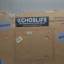 48x30 LED Bathroom Mirror - Black Aluminum Framed (Front and Backlit), Anti-Fog Lighted Vanity Mirror,Stepless 3 Colors Dimmable Lighted Smart Mirror(Horizontal/Vertical)