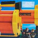 Nerf Fortnite GL Rocket-Firing Blaster – 6-Rocket Drum, Pump-to-Fire – Includes 6 Official Nerf Rockets – for Youth, Teen, Adult, 91.44 x 12.7 x 34.93 cm