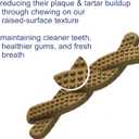 Get Naked Grain-Free Medium Dental Chew Bone 6.6Oz Bag (0.66 Ounce (Pack of 10))