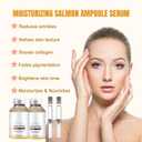 2 x Silk Peptide Intensive Lifting Ampoule, Deep Collagen Silk Peptide Ampoule, Korean Silk Peptide Serum, Smooths Wrinkles, Improves Elasticity, Hydrating, Tightening, Suitable For All Skin Types (2 PC)