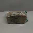 EACHY Travel Makeup Bag, Faux Suede Cosmetic Bags for Women,Large Capacity Portable Pouch Open Flat Toiletry Bag Make up Organizer with Divider and Handle (Medium)