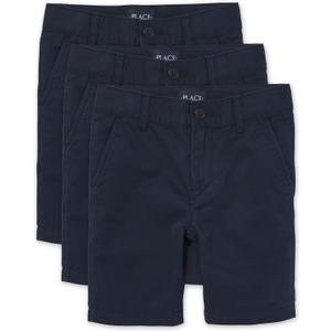 Stretch Chino Shorts (Black, 8)