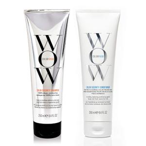 COLOR WOW Dream Clean Duo - 100% clean, sulfate-free COLOR SECURITY SHAMPOO and weightless COLOR SECURITY CONDITIONER| Achieve Super Glossy, Hydrated Hair