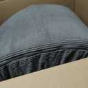 Headboard Pillow Twin, Triangle Bed Wedge Pillow for Headboard, Backrest Pillow for Sitting, Reading, Working, Daybed Pillows for Bed, Dorm, Sofa, Dark Grey