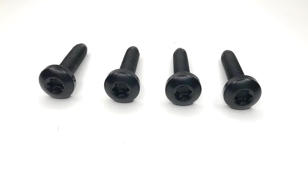 4 ea. Front Bumper Torx Bolts | Grade 8 | for 1997 to 2006 TJ Jeep Wranglers