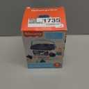 Fisher-Price Stacking Toy Baby's First Blocks Set of 10 Shapes for Sorting Play for Infants Ages 6+ Months, Navy Fawn 