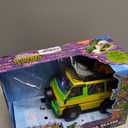 Teenage Mutant Ninja Turtles Toy, Pizza Blaster RC Vehicle with 6 Foam Pizza Launchers, TMNT Remote Control Toy for Kids, Mutant Mayhem, Ages 5+