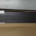 Art3dwallpanels 6-Pack Peel and Stick Wood Panels for Wall PVC, Black Wood