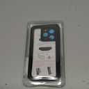 2025 New Designed for iPhone 15 Pro Case Waterproof, [Military Grade Shockproof][Glass Camera Protector & Built-in Screen Protector][IP68 Underwater][Dustproof][Dropproof] Full Phone Case 6.1" (Black/Clear)