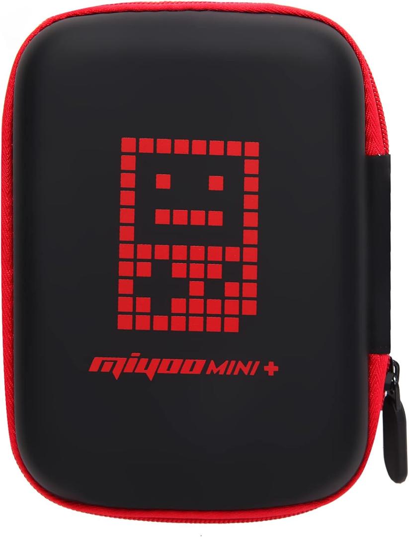 Hard Portable Travel Case for Miyoo Mini Plus Handheld Game Console, EVA Bag for Miyoo 3.5 inch Portable Game Console Accessories All in One Travel Storage Case