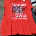 I Wear Red On Fridays for My Son Until He Comes Home T-Shirt M