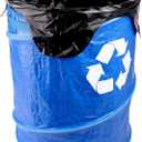 Coghlan's Pop-Up Lightweight Trash & Recycle Can Collapsible Dual-Purpose Bin for Camping, RV, and Travel Durable, Compact, and Easy to Store 29.5 Gallon