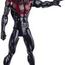 Marvel Spider-Man: Titan Hero Series Mile Morales 12"-Scale Super Hero Action Figure Toy Great Kids for Ages 4 & Up