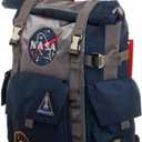 Bioworld NASA Backpack Roll Top Built Up Laptop Bag