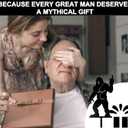 Funny Sasquatch Garden Stake Gifts - Cool Metal Sasquatch Lover Present for Birthday Fathers Day Christmas Valentines for Men Women, Novelty Yard Statue Outdoor Prank & Conversation Starter, 1 Pack