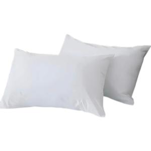 QUBA LINEN 12 x 20 Throw Pillow Insert - Pack of 2 White, Down Alternative Pillow Inserts for Decorative Pillow Covers, Throw Pillows for Bed, Couch Pillows for Living Room (12x20 Inch (Pack of 2))