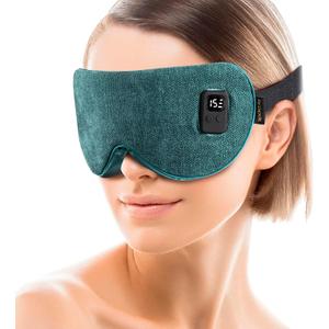 Heated Eye Mask for Dry Eyes: FSA HSA Eligible - Warm Compress for Digital Tired Eyes, Stye Relief - Cordless, Adjustable Heat & Timer Settings - Airplane/Road Travel, Sleep aid, Office nap Green Heated Eye Mask for Dry Eyes: FSA HSA Eligible - Warm Compress for Digital Tired Eyes, Stye Relief - Cordless, Adjustable Heat & Timer Settings - Airplane/Road Travel, Sleep aid, Office nap Green