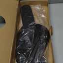 Ergonomic Mouse Pad, Mouse Pad Wrist Support & Keyboard Wrist Rest with Comfortable Memory Foam Massage Bulge Wrist Rest and Non-Slip PU Base for Pain Relief, Office, Home Black