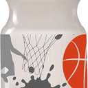 50 Strong 22oz Kids Basketball Sports Squeeze Water Bottle  BPA-Free with Pull Top Cap  Durable & Reusable for School, Boys & Girls  Made in USA