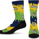 For Bare Feet Unisex Kids Savannah Bananas Team Color Crew Sock