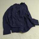 GAP Mens Casual Slim Fit Vneck Long Sleeve Button Down Cardigan Sweater L