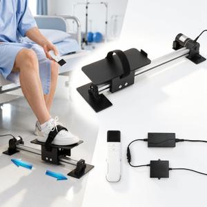 Electric CPM Machine Knee After Surgery, Replacement Automatic Knee Flexion Machine for PCL ACL MCL , Continuous Passive Motion, Leg Press for Rehab/ Low-Impact Leg Trainer/Orthopedic Recovery