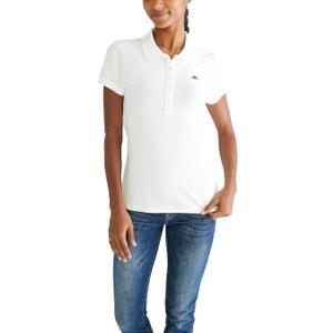 Aeropostale Women's Aero Solid A87 Polo (Bleach, Size X-Small)