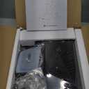 Evermagin 6 Tier Tree Bookshelf with Lights, LED Book Tree Bookcase with Storage Organizer, Small Corner Bookshelf Floor Standing Book Shelf for Living Room, Bedroom & Home Office, Black