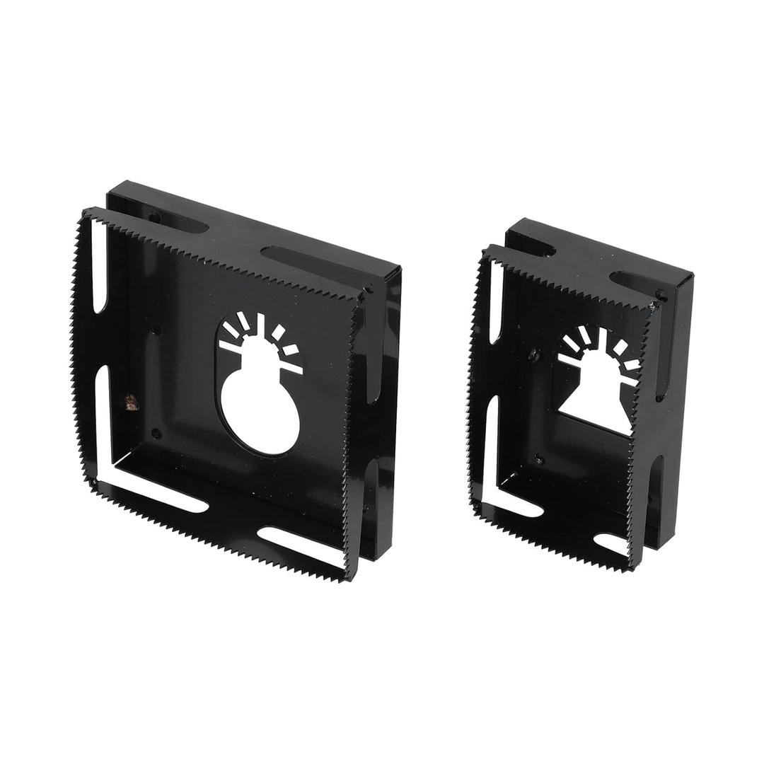 Electrical Wall Outlet Cutters, Stainless Steel Oscillating Square Slot Cutter for Plastic for Wood for Metal