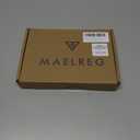 M MAELREG Boys' Polo Shirt Striped Short Sleeve Moisture Wicking Performance Stretch Active Casual Collared Kids Golf Shirt (8 Years)