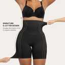 SHAPELLX Shapewear Tummy Control Shorts for Women Seamless High Waisted Body Shaper Thigh Slimming Underwear Girdle (Black, XL)