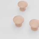 homdiy 10 Pack Cabinet Knobs Pink Drawer Knobs Solid Pulls, Cabinet Hardware Handles for Kitchen Bathroom