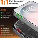 4 x Zeniss NeverBreak 9H+ Hardness for Samsung Galaxy S26 Screen Protector 12FT Military Grade Protection (Scratch, Shatter, Drop Resistance) Tempered Glass Full Edge Coverage Case Friendly 2 Pack