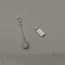 SB C Type C to Lightning Adapter MFi Certified 1 Pack 27W Fast Charging Support Data Sync,Lightning to USB Type C Cable Adapter for iPhone/iPad/for Airpods,with Anti-Lost Loop,Not for Audio/OTG